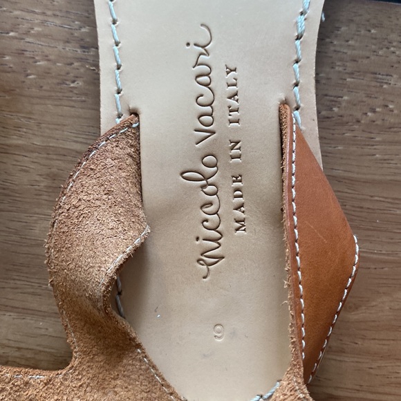 Niccolo Vacari Green suede toe sandals Size 6 - Picture 4 of 4